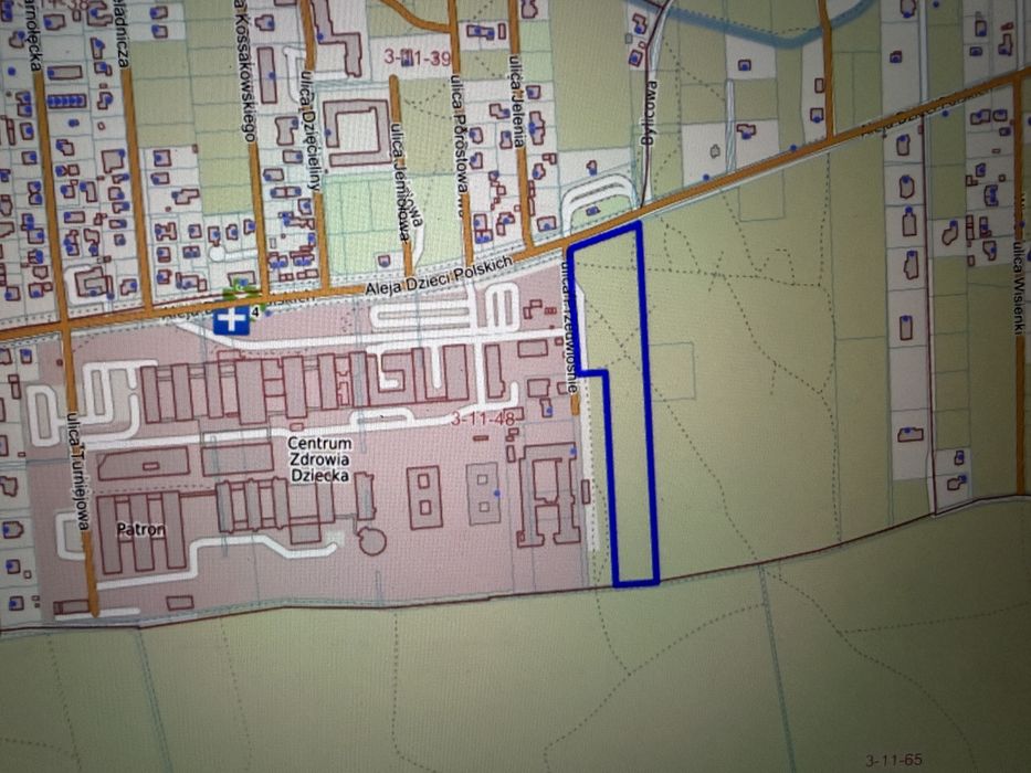 Okazja Sprzedam tanio działkę Warszawa Wawer 1531 m² lasu obok Centrum Zdrowia Dziecka Międzylesie Wesoła blisko - Widok 3