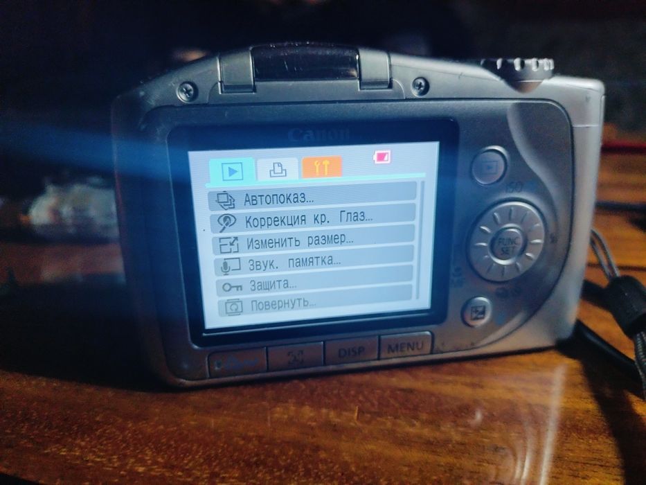 Фотоапарат canon под ремонт на батарейках