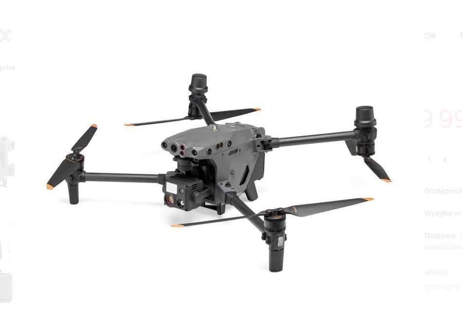 Dron DJI Matrice 30T C2 z kamerą termowizyjną - gwarancja - NIEUŻYWANY