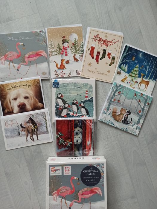 Zestaw kartek -- różne -- Święta --30szt