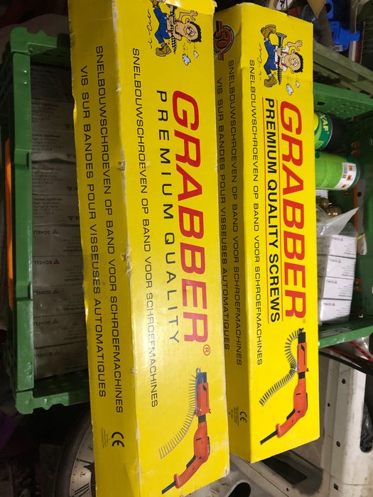 Wkręty do płyt gipsowych na taśmie GRABBER
