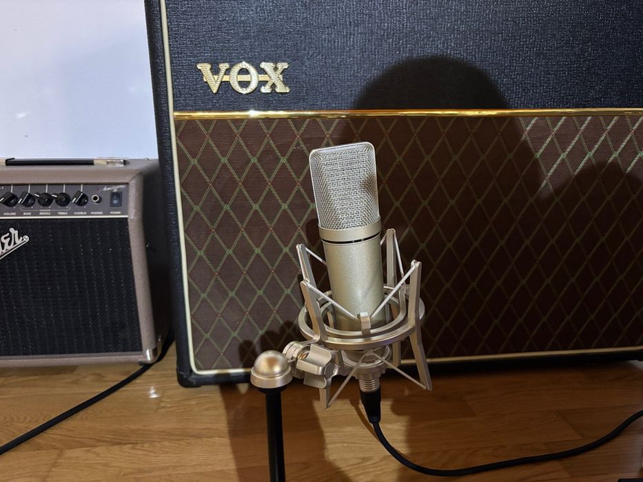 U87  AI XLR Мікрофон конденсаторний студія звукозапису  демо  запис