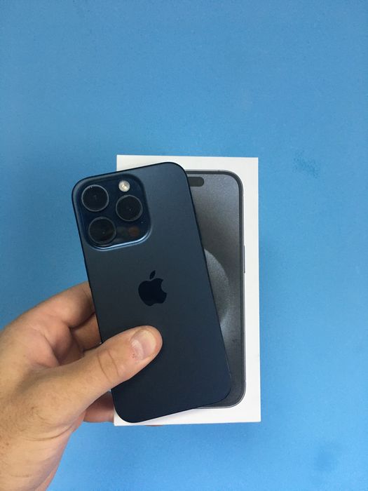 Apple iPhone 15 Pro 256 GB Blue — купити недорого на OLX.ua