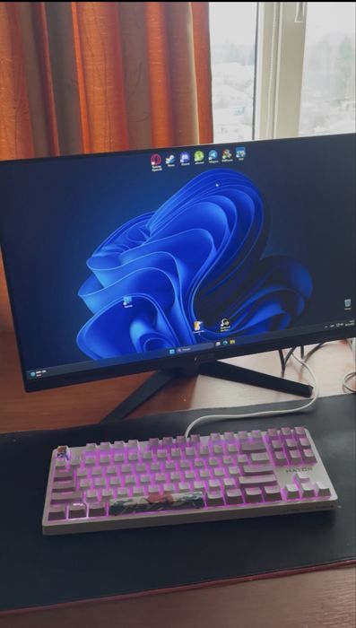 Монітор Asus 23.8" TUF Gaming VG249QM5A  IPS Black 240Hz