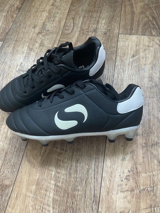 Фірмові Бутси 28 р Sondico Strike Soft Ground Black/White