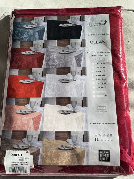 Toalhas mesa vermelhas NOVAS - ideal para mesa Natal