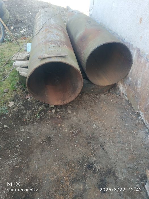 Бочка алюмінієва, труби металеві, та чугунні