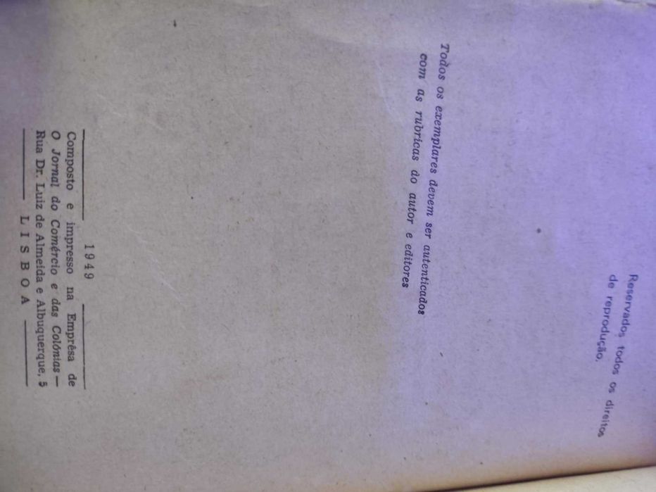 Livro Escolar antigo 1948 13º Ediçao Compêndio de História de Portugal