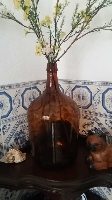 Garrafão de vidro 5L para decoração