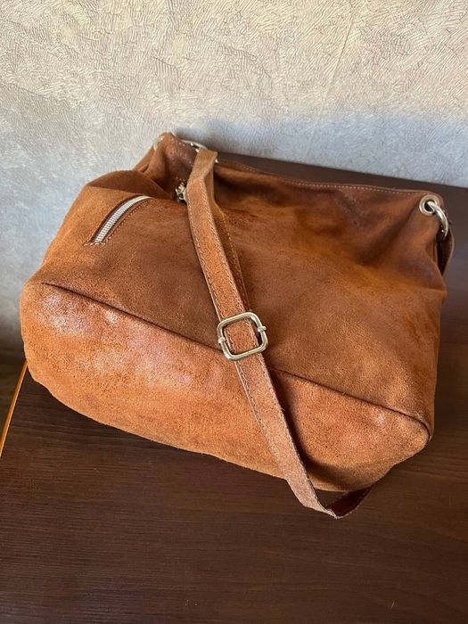 Сумка  кожаная &