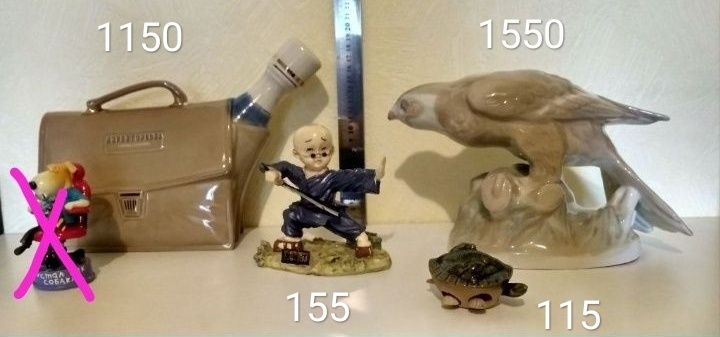 Статуэтки - Дракон. Зебра. Орёл - Сокол -  Ястреб, Городница и др.