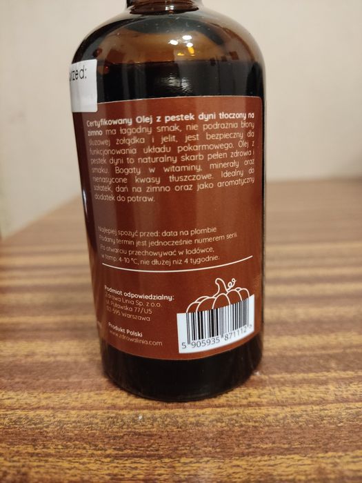 Olej z pestek dyni 100ml