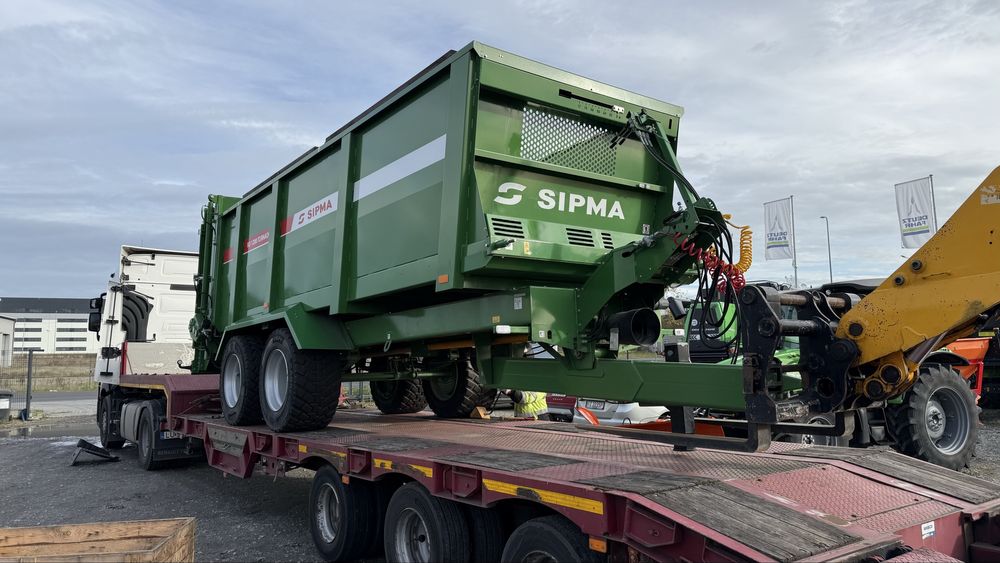 Rozrzutnik obornika SIPMA TORNADO 12 ton Tajfun - PROMOCJA CENOWA