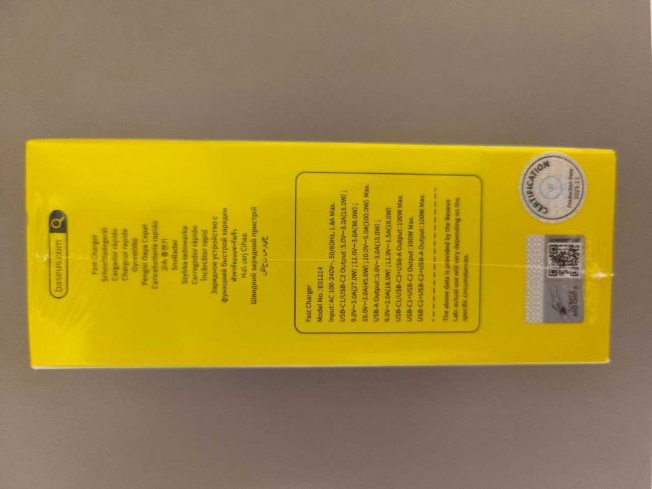 Baseus Gan 6 Pro 100W PicoGo AE11 2C+1U