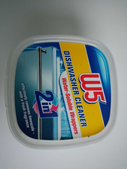 W5 NOWE  tabletki do pielęgnacji zmywarki 5 sztuk