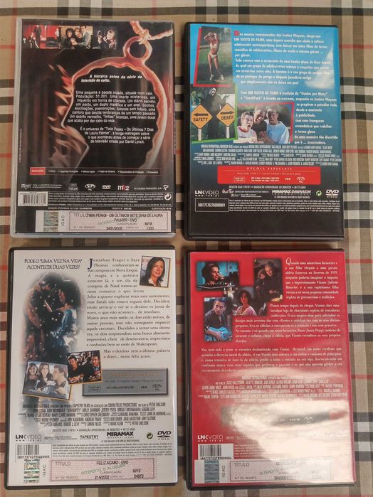 7x DVD filmes / música