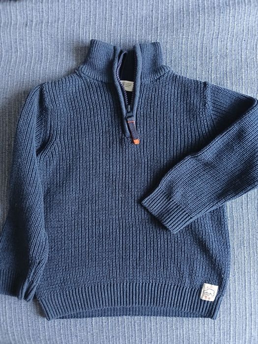 Sweterek dla chłopca h&m rozm.116 ciepły