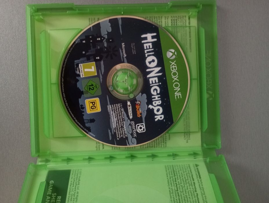 Диск xbox one hello neighbor