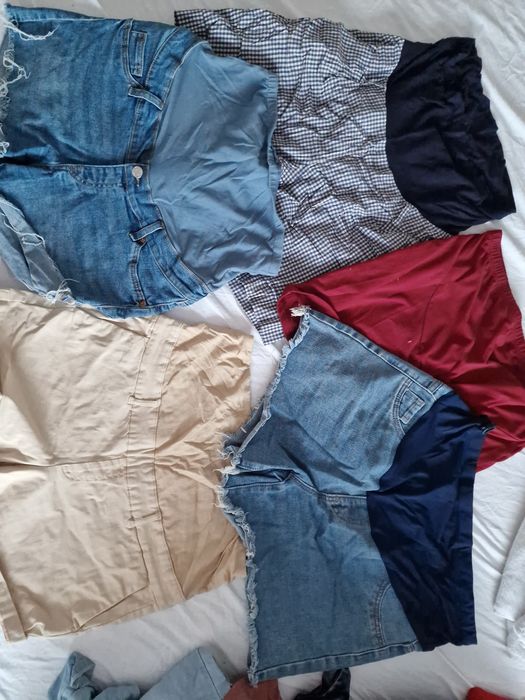 Spodenki ciążowe krótkie 5 par