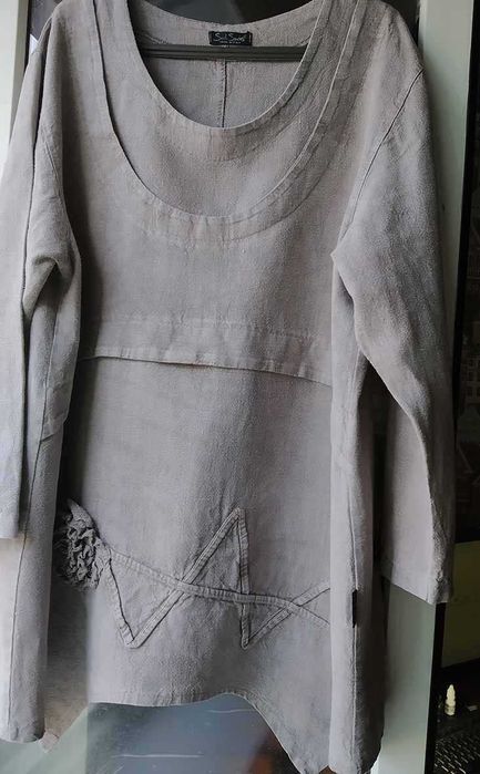 Туника  лен  размер 50-52 лляна туніка