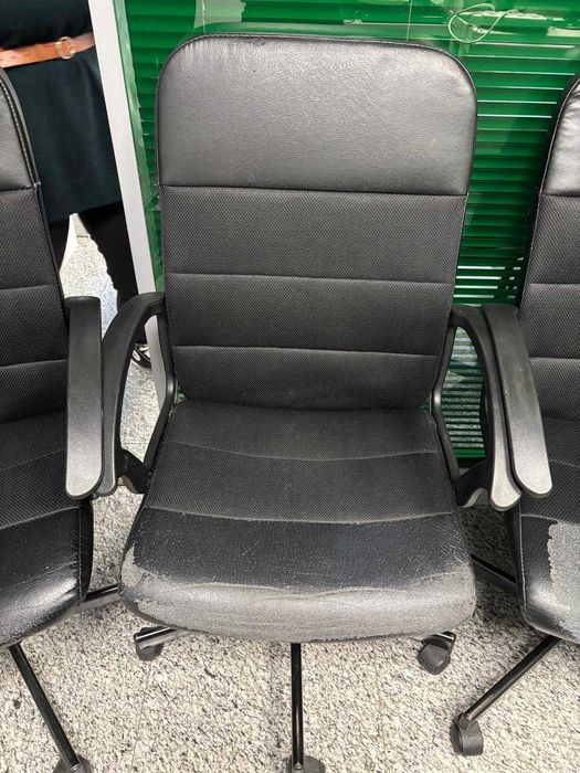 Conjunto de 7 cadeiras de escritório ikea