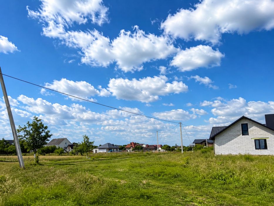 Продаж земельна ділянка 12 соток із готовим фундаментом у с. Городище-1 | Луцький район