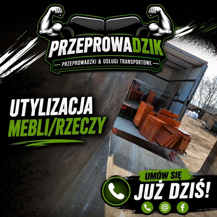 Przeprowadzki prywatne/firmowe-Transport mebli-Transport 3,5t-24h/7