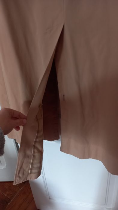 Trench Burberry mulher vintage