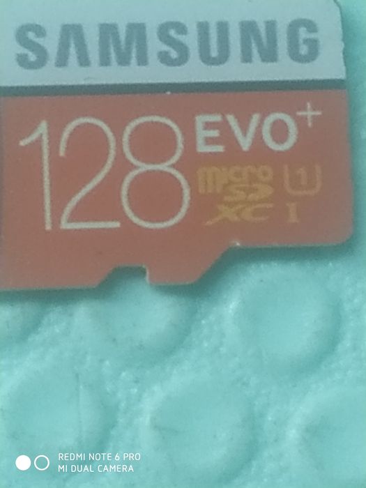 Карта памяти samsung EVO 128 Гб