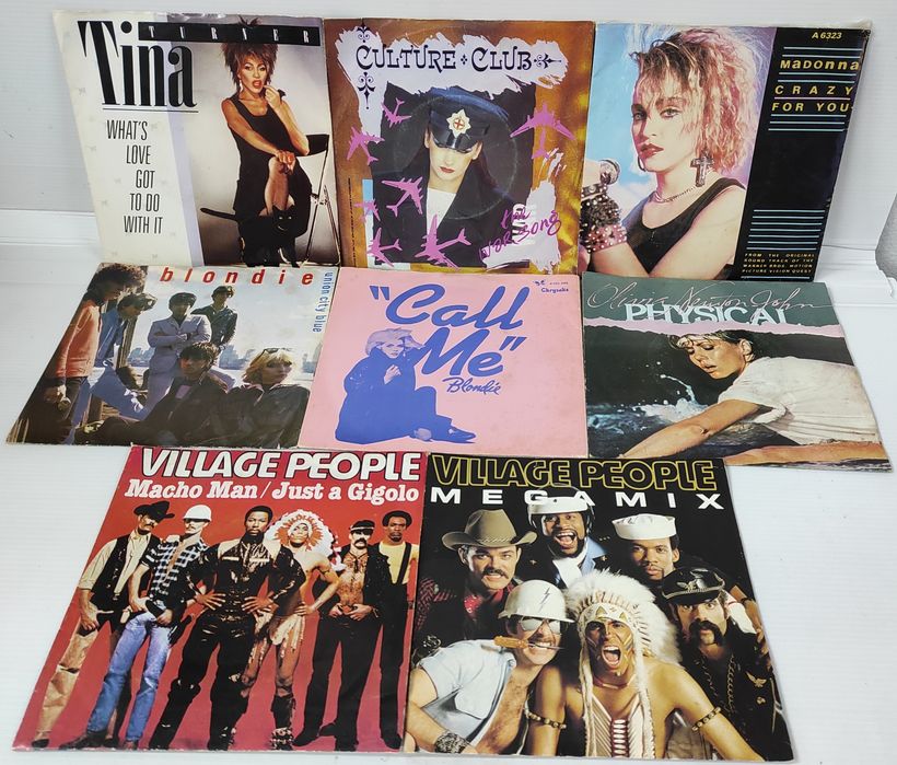 Cd's & Vinys - Tina Turner/ Mariah Carey/ Culture Club/ Madonna/ Spice Girls/ Shawn Mendes/ Elton John/ Blondie