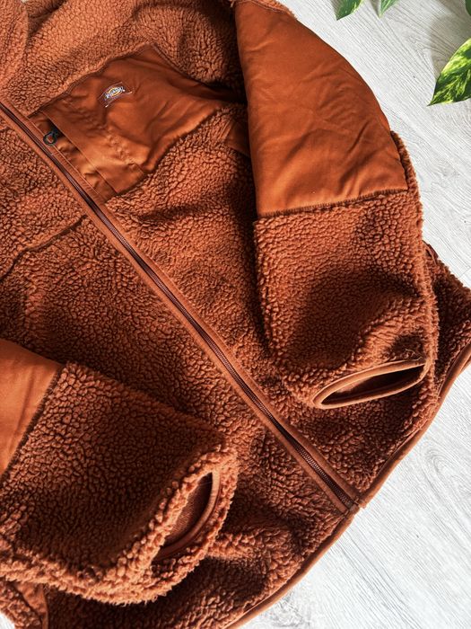 Флісова кофта Dickies Red Chute Sherpa