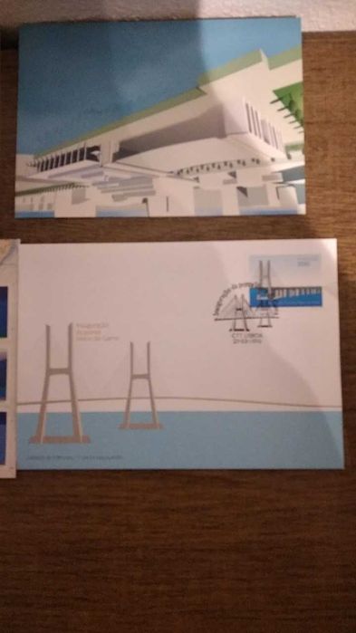 Selo e carta comemorativo 1 dia ah mais