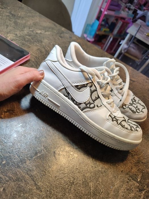 Buty nike air forse 1 dior sneakersy