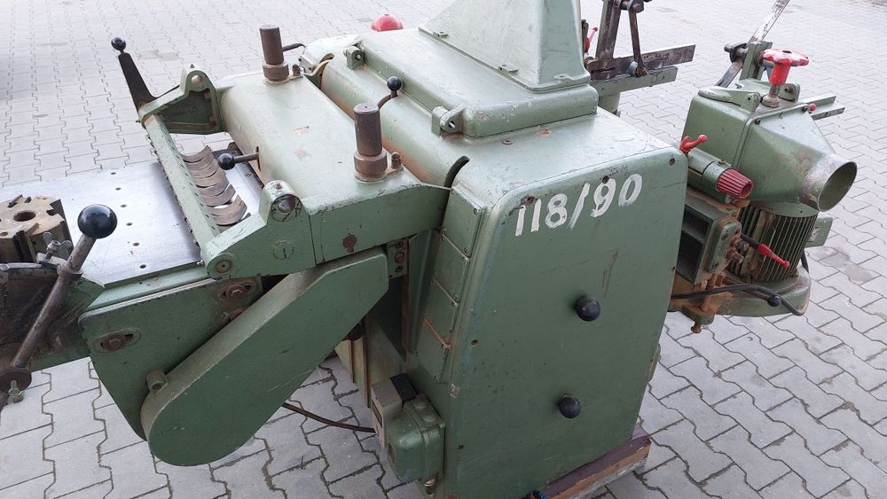 Strugarka czterostronna REX 510, grubościówka 50