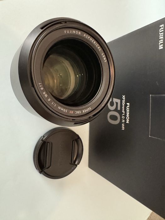Fujifilm 50mm 1.0 WR como nova