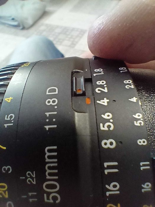 Obiektyw nikkor 50mm 1.8d