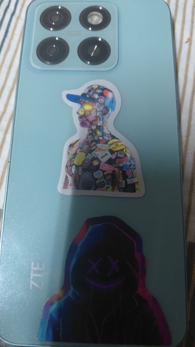 ZTE  blade A55 azul