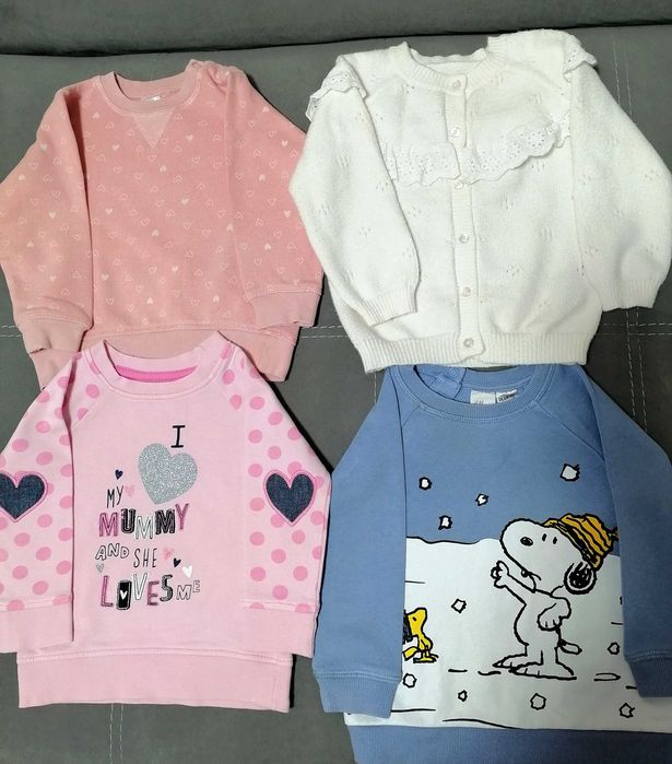 Лот одягу 9-12 місяців дівчинка