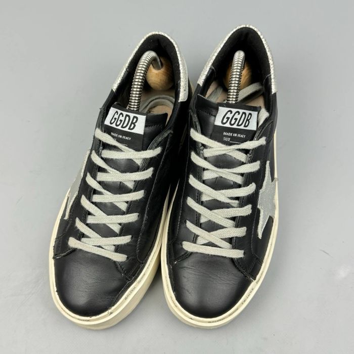 Кеды Golden Goose GGDB Hi Star кроссовки голден гус золотой гусь обувь кеди кросівки взуття шкіряне черевики ботинки кожа классические потертые