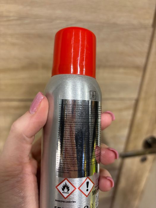 oczyszczający spray do rąk