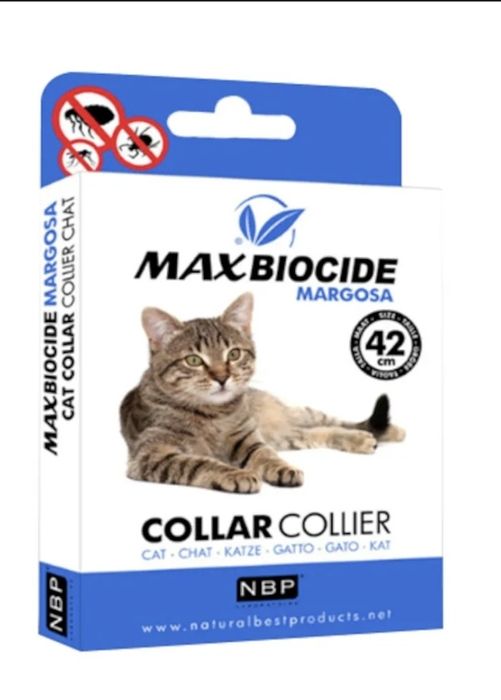 Coleiras Desparasitantes Maxbiocide – Proteção eficaz para o seu animal
