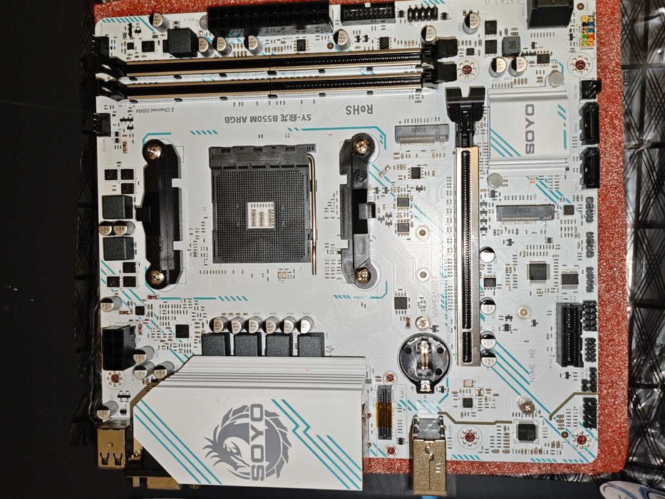 Ryzen 5 3600, B550M SOYO, 32 ГБ DDR4 RGB, Deepcool AG400 ARGB комплект