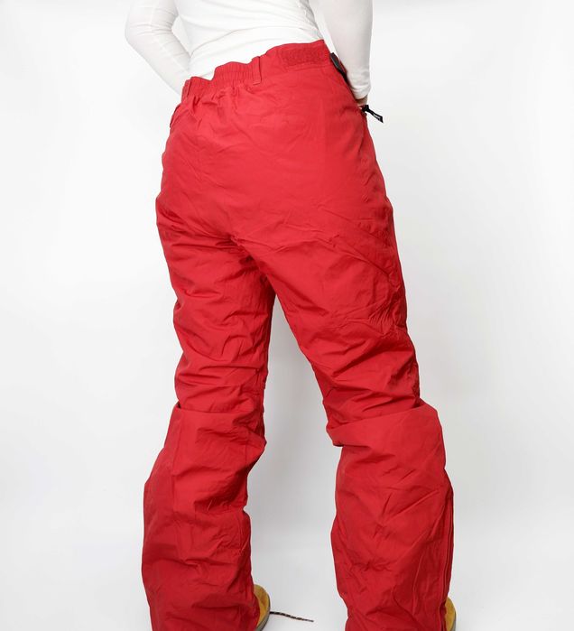 Штаны зимние Франция женские бордовые лыжные спортивные теплые L