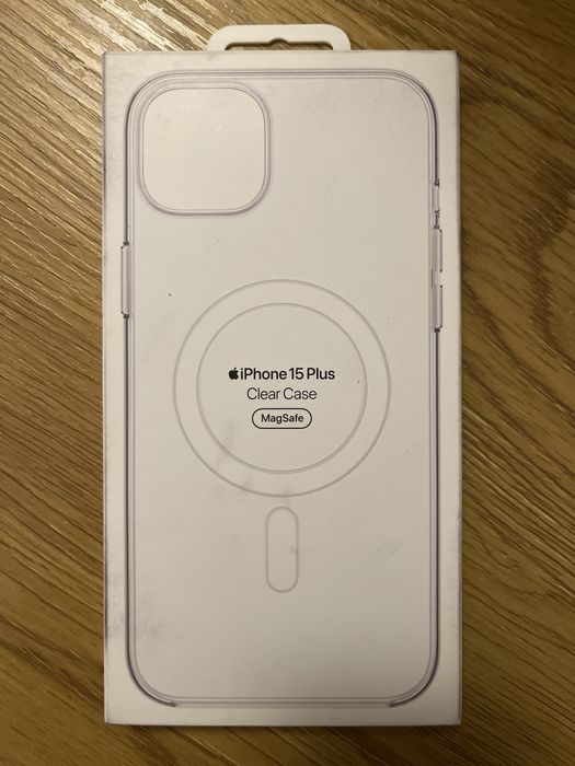 Etui iPhone 15 Plus z MagSafe Przezroczyste