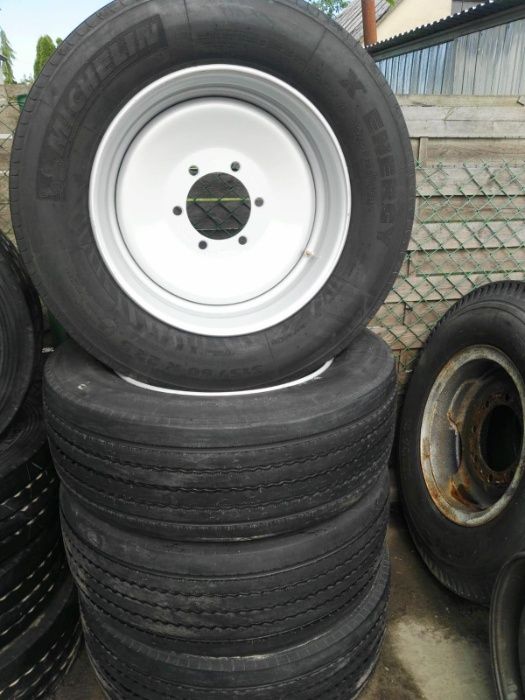 Koła 6 otworów d47 17,5. 19,5. 22,5 przyczepa D47
