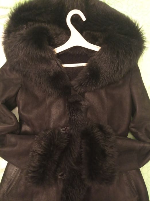 Женская натуральная дублёнка