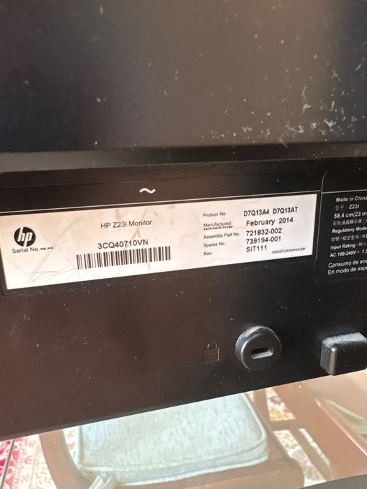 Monitor HP 23” bom estado