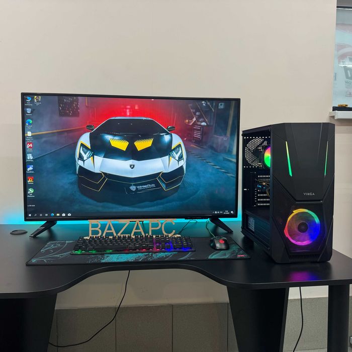 Компютер Новый Ryzen 5 4500, 16GB DDR4, Gigabyte RX 570, SSD 480GB