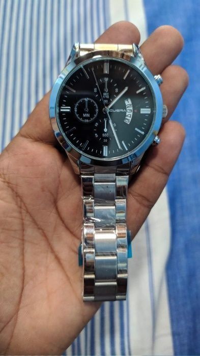 Rewelacyjny Sportowy Zegarek Męski Cuena Stainless Steel