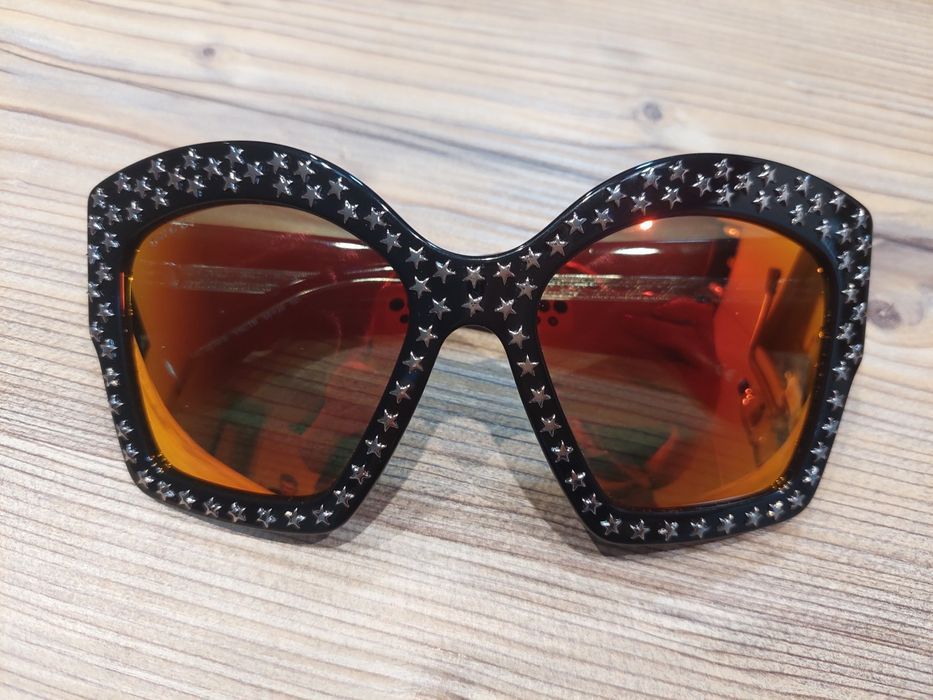 Ефектні сонцезахисні ркуляри з зірковим дізайном  Gucci GG3870/S ( Оригінал, Італія)